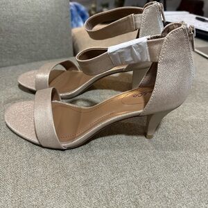 Style & Co. Shimmering Beige Heels